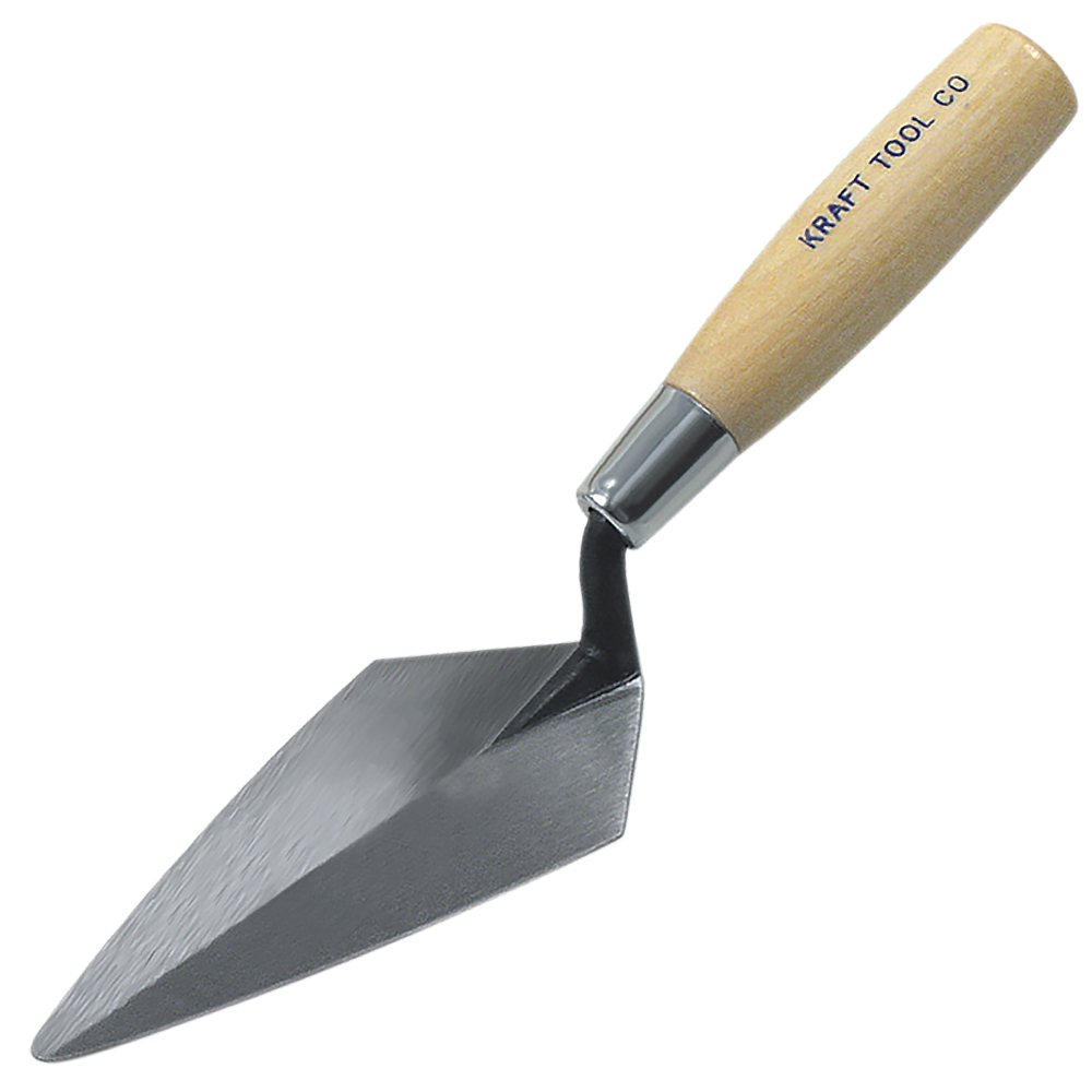 KRAFT TOOL Archäologie Spitzkelle schmal mit Holzgriff R421