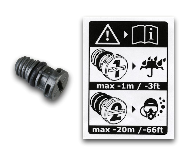 XP DEUS II RC Plug grau 1m wasserdicht
