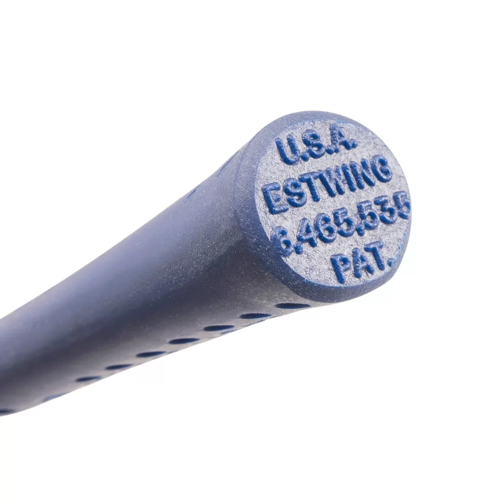 Estwing Geologenhammer / Pickhammer mit blauem Vinylgriff, lange Ausführung E3-23LP