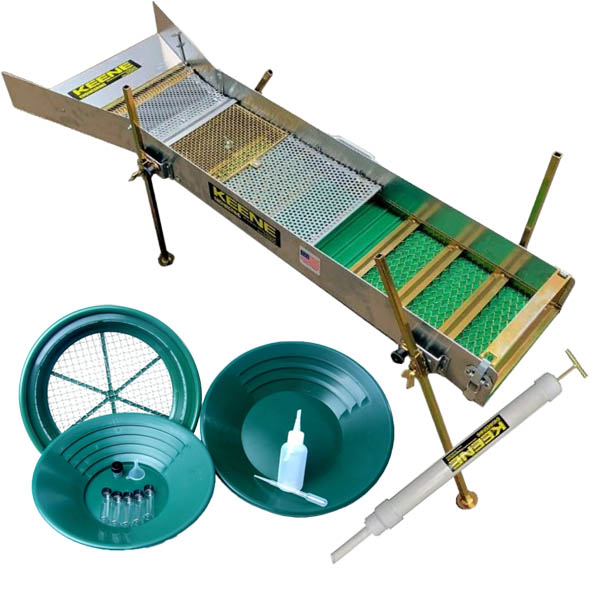 Goldwasch - Set 14 - mit KEENE A52S Super Sluice