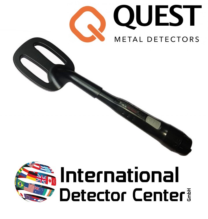 Quest Scuba Tector Schwarz Unterwasser Metalldetektor