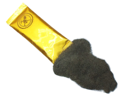 Paydirt 150 Gramm Black Sand mit 0,1 Gramm Rheingold - Schwarzer Sand - Hämatit Magnetit