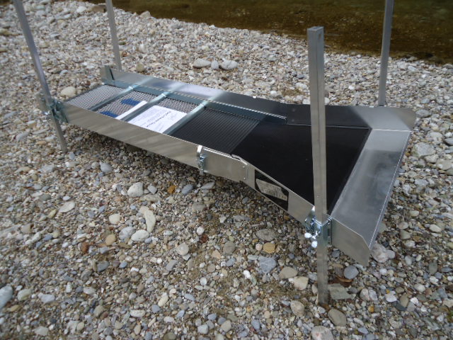 Höhen- verstellbare Stützen zu Napfschleusen Halterung 28 cm