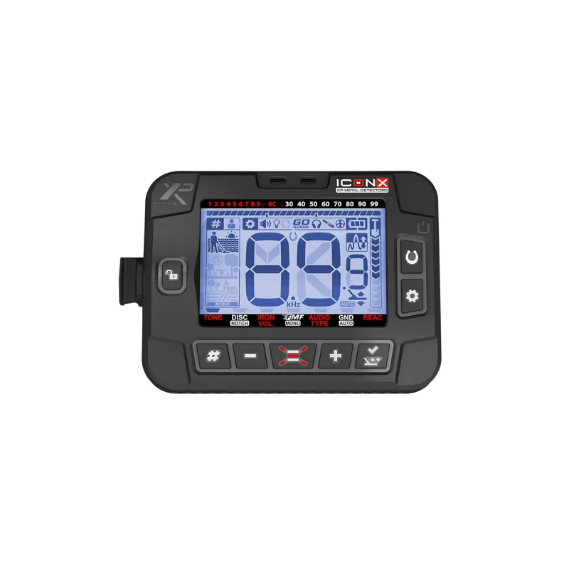 XP Icon X Metalldetektor, 28cm Suchspule, kabellos, FMF Multifrequenz (ICONX-28FMFRC) 2
