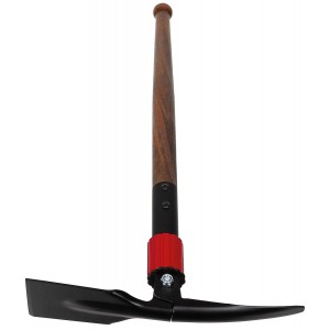 Pickel, klappbar, mit Holzstiel