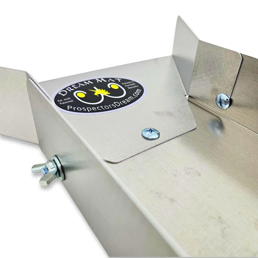 6 X 39 Zoll (15 x 99cm) Gold Folding Sluice Box Kit | Mini-Dredge Edition | Dream Mat