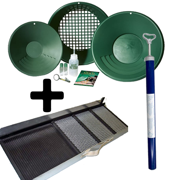 Goldwasch - Set 6 -  mit Napfschleuse Maxi