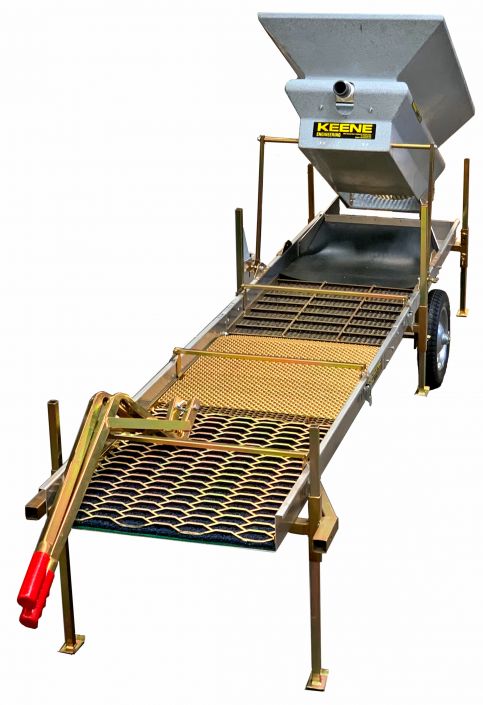 Keene High Production Power Sluice Concentrator